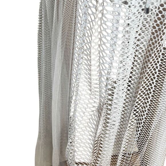 NWT Wolford Fading Net Skirt White L - Picture 9 of 16